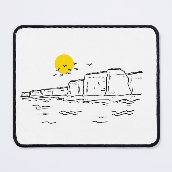 Item preview, Coastal - hand-drawn illustration designed and sold by RoseWolfGifts.