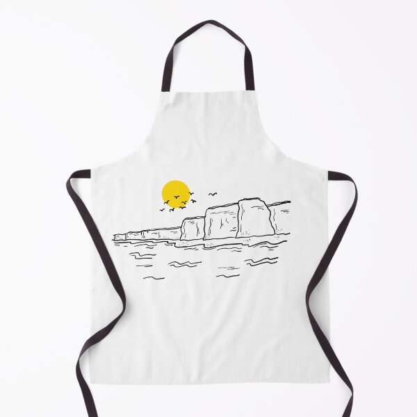 Item preview, Coastal - hand-drawn illustration designed and sold by RoseWolfGifts.