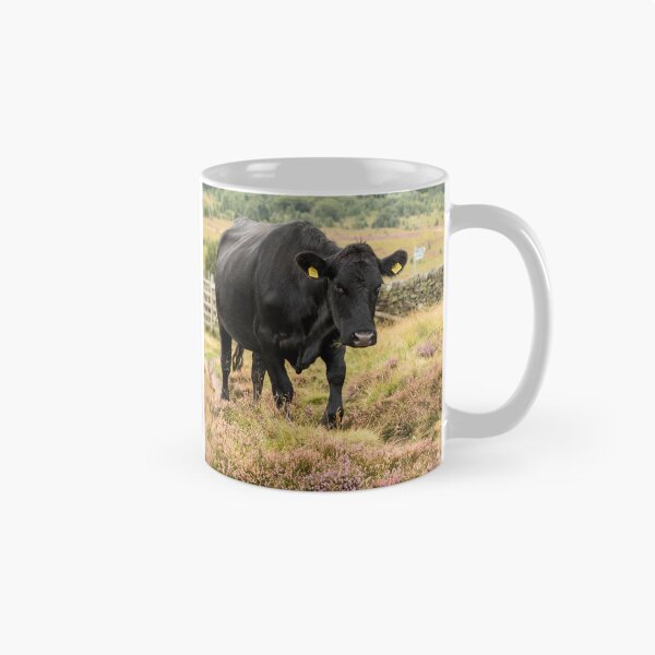 Item preview, Black Cow and Heather Landscape designed and sold by Jane Stanley Photography.