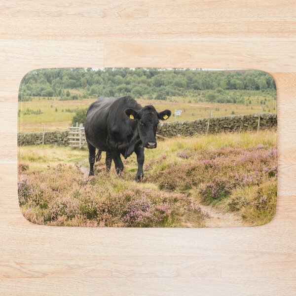 Item preview, Black Cow and Heather Landscape designed and sold by Jane Stanley Photography.