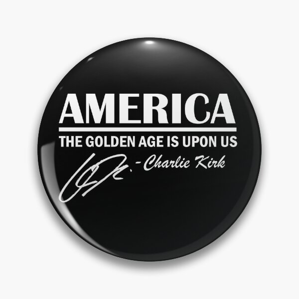 Item preview, America The Golden Age Is Upon Us Charlie Kirk  designed and sold by JeyVel.