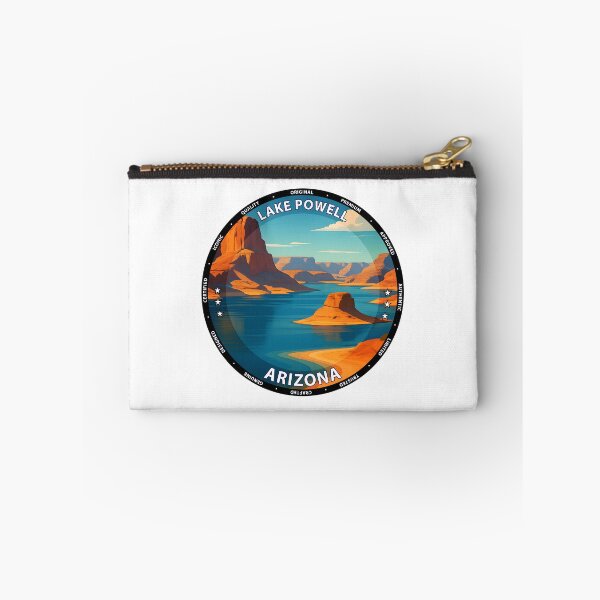 Item preview, Lake Powell Arizona Travel Poster - Scenic Desert Lake Art USA designed and sold by inkNext.