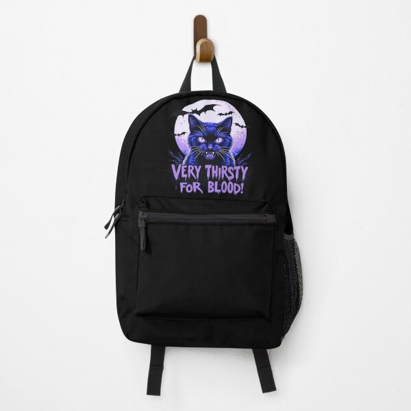 Item preview, Spooky Vampire Cat Under Full Moon designed and sold by e-camelleone.