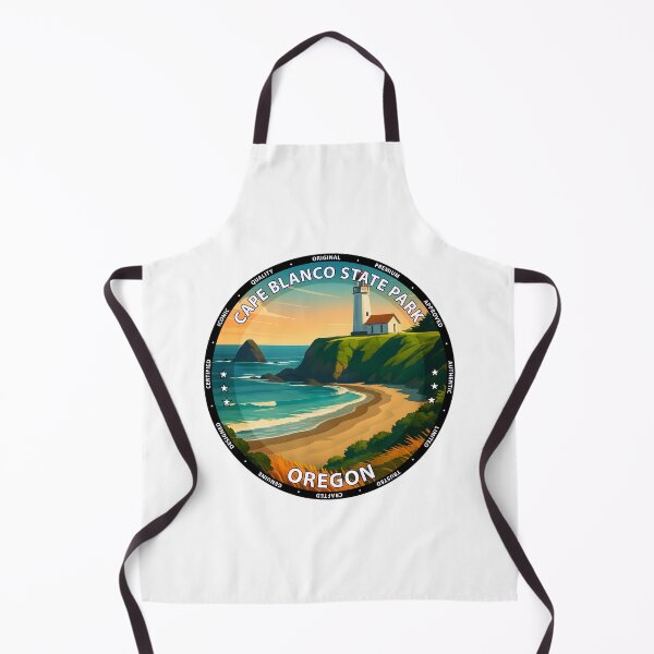 Item preview, Cape Blanco State Park Oregon Lighthouse Travel Poster USA designed and sold by inkNext.