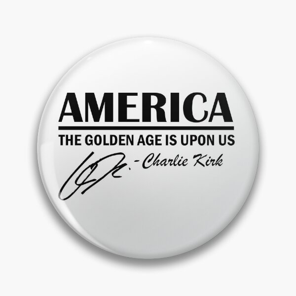 Item preview, America The Golden Age Is Upon Us Charlie Kirk  designed and sold by JeyVel.