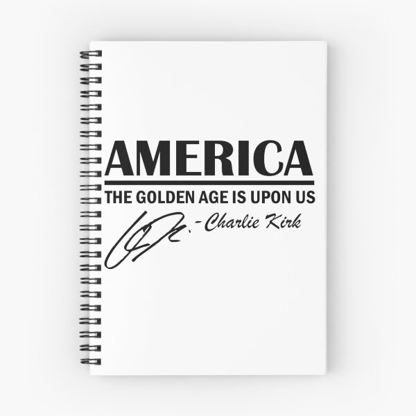 Item preview, America The Golden Age Is Upon Us Charlie Kirk  designed and sold by JeyVel.