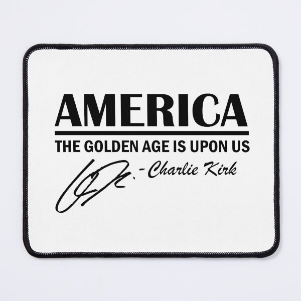Item preview, America The Golden Age Is Upon Us Charlie Kirk  designed and sold by JeyVel.