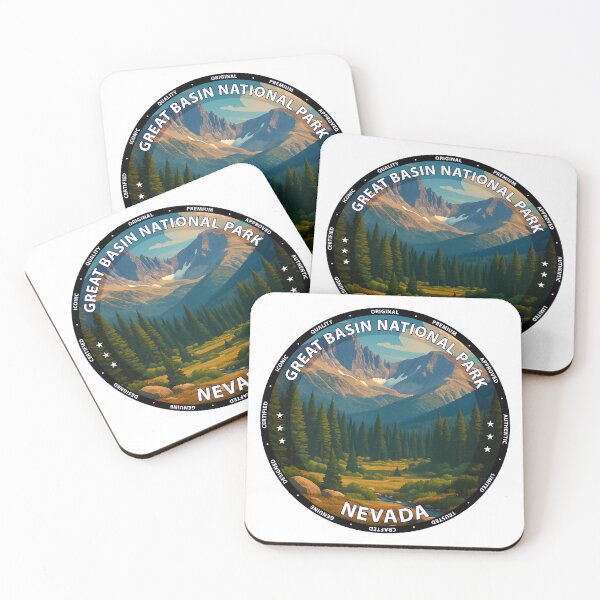 Item preview, Great Basin National Park Nevada - Vintage Travel Poster USA designed and sold by inkNext.