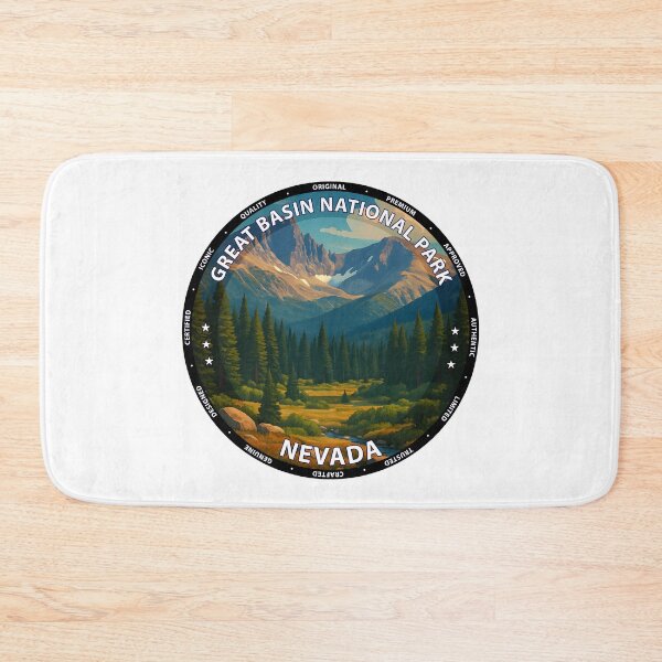 Item preview, Great Basin National Park Nevada - Vintage Travel Poster USA designed and sold by inkNext.