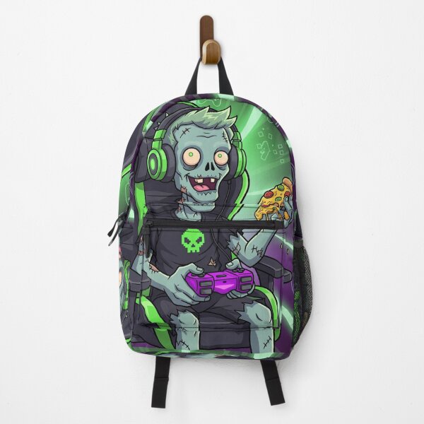 Item preview, Zombie Gamer: Level Up with Pizza Zombie Gamer Art | Gaming Zombie | Pizza Gamer designed and sold by Momay-designer.