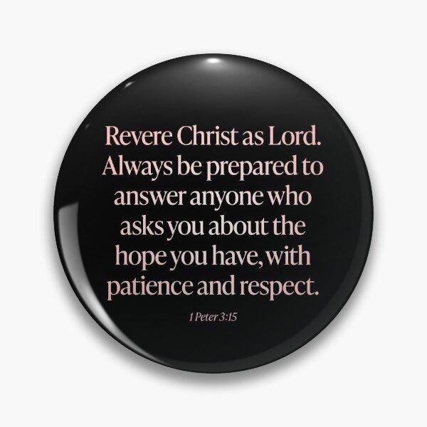 Item preview, 1 Peter 3:15 v.2 designed and sold by x1brett.