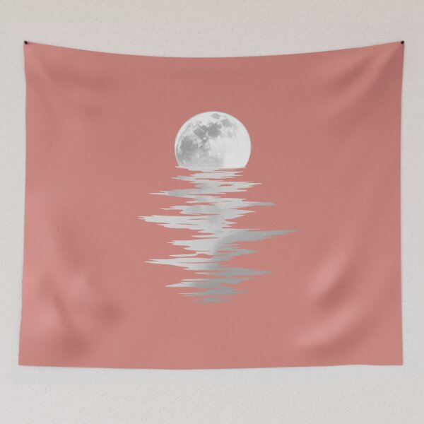 Item preview, Glowing Moon & Water Reflection  designed and sold by DesignsByTaina.