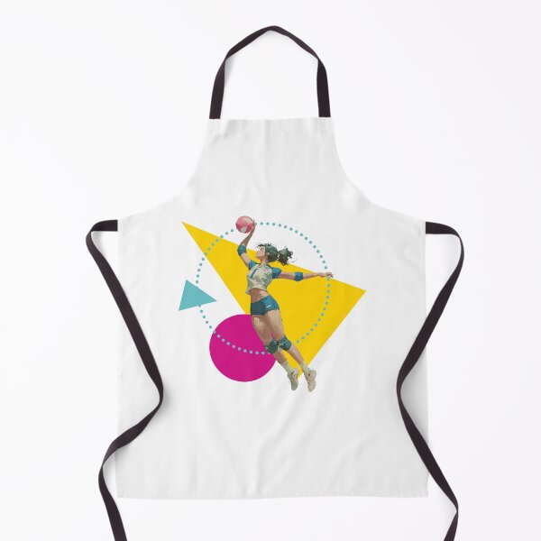 Item preview, Volleyball Outside Hitter Sporty Spiker on Geometric Design designed and sold by daila70.