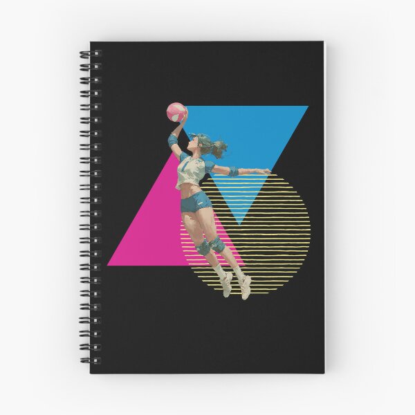 Item preview, Volleyball Outside Hitter Dynamic Spiker Featuring Geometric Design designed and sold by daila70.