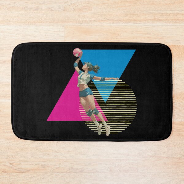 Item preview, Volleyball Outside Hitter Dynamic Spiker Featuring Geometric Design designed and sold by daila70.