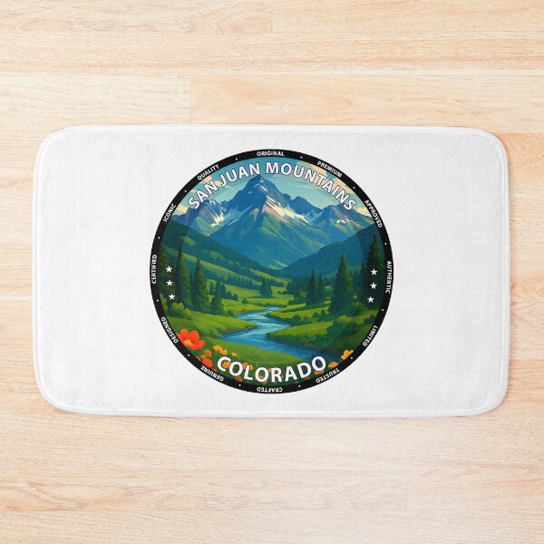 Item preview, San Juan Mountains Colorado - Scenic Hiking Landscape Poster USA designed and sold by inkNext.