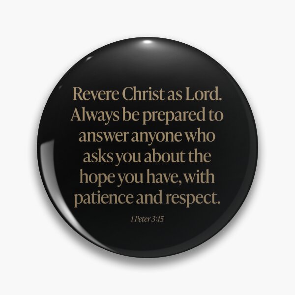 Item preview, 1 Peter 3:15 v.5 designed and sold by x1brett.