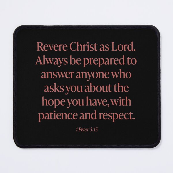 Item preview, 1 Peter 3:15 v.6 designed and sold by x1brett.