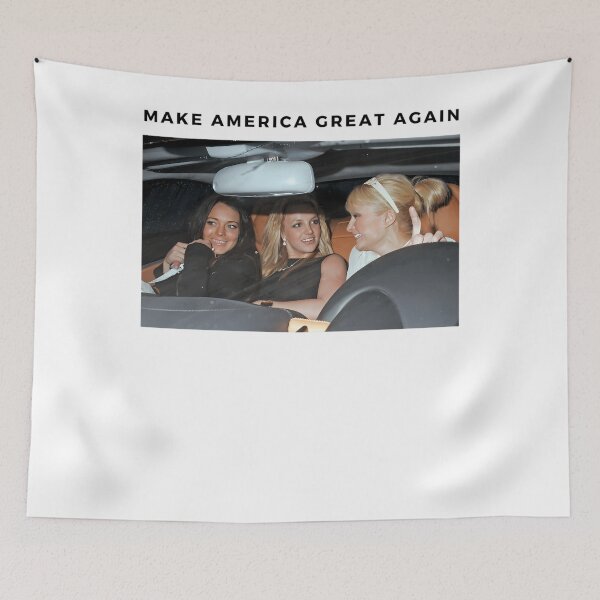 Item preview, Make America Great Again Britney Paris Lindsay designed and sold by ristteyusuufb.