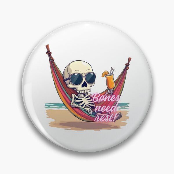 Item preview, "Skeleton Siesta" -Even bones need a break designed and sold by PixelInfinite.