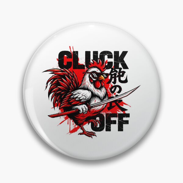 Item preview, Cluck Off Chicken  – Japanese Streetwear Graphic Tee with Attitude designed and sold by Aymanejed.