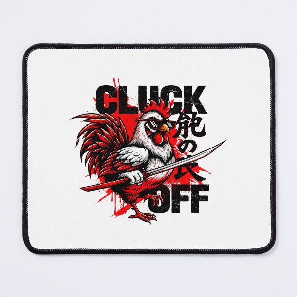 Item preview, Cluck Off Chicken  – Japanese Streetwear Graphic Tee with Attitude designed and sold by Aymanejed.