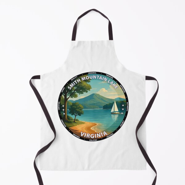 Item preview, Smith Mountain Lake Virginia - Scenic Sunrise Travel Poster USA designed and sold by inkNext.