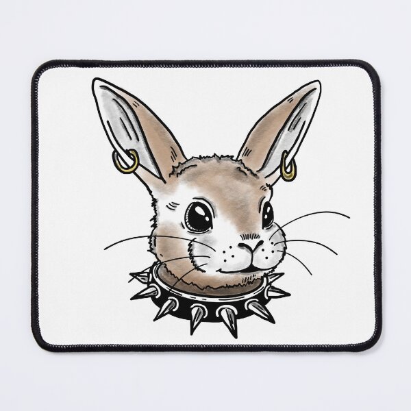 Item preview, Punk baby bunny designed and sold by RoseWolfGifts.