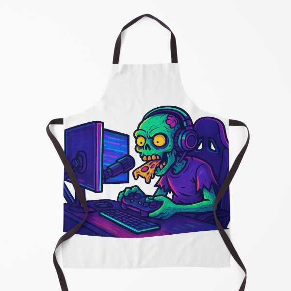 Item preview, Zombie Streamer: Undead Gaming & Pizza Party designed and sold by Momay-designer.