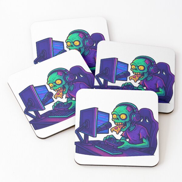 Item preview, Zombie Streamer: Undead Gaming & Pizza Party designed and sold by Momay-designer.