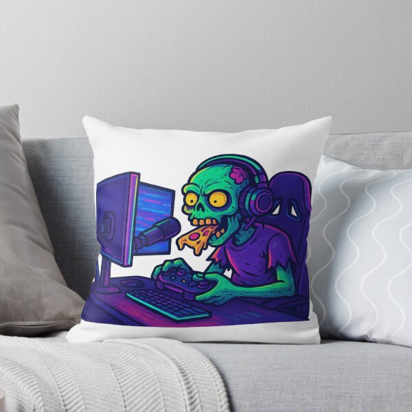 Item preview, Zombie Streamer: Undead Gaming & Pizza Party designed and sold by Momay-designer.