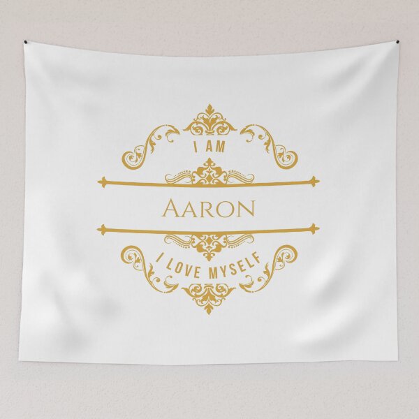 Item preview, I Am Aaron – Self Love Quote | Personalized Name Design designed and sold by thisismgv.