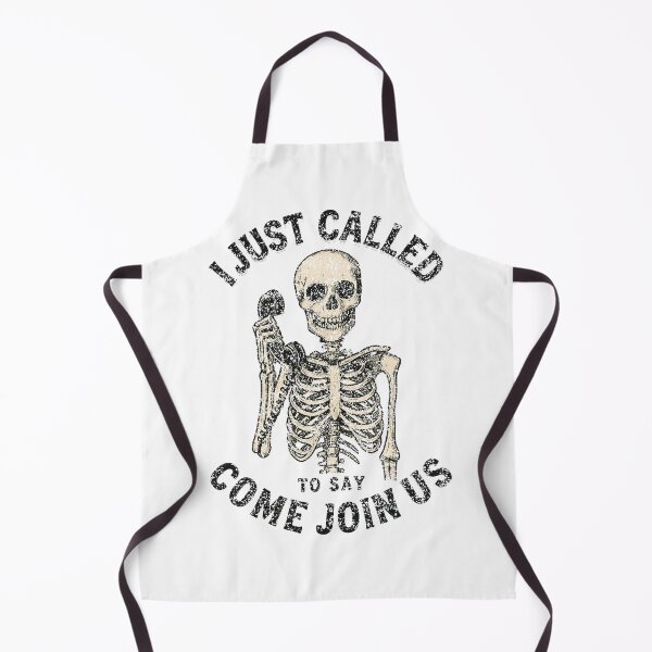 Item preview, I Just Called to Say Come Join Us – Spooky Skeleton Halloween Design designed and sold by StyledTDesigns.