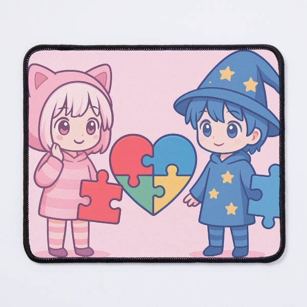 Item preview, Puzzle Heart – Love & Autism Awareness designed and sold by Pattrícia Cassiano.