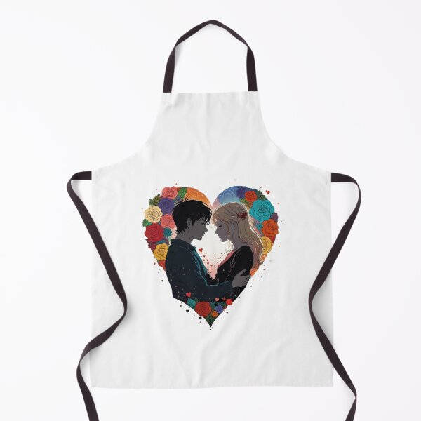 Item preview, Anime Love Couple Heart designed and sold by Digiheart.