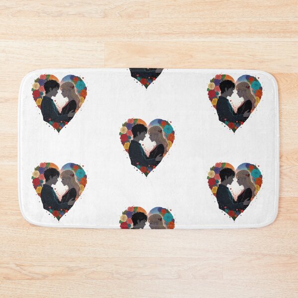 Item preview, Anime Love Couple Heart designed and sold by Digiheart.