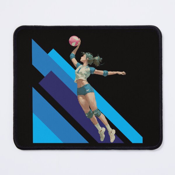 Item preview, Volleyball Attacker Spike Design for Women and Girls designed and sold by daila70.