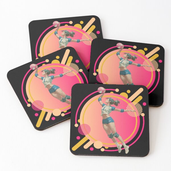 Item preview, Volleyball Attacker Spike Design for Women and Girls designed and sold by daila70.