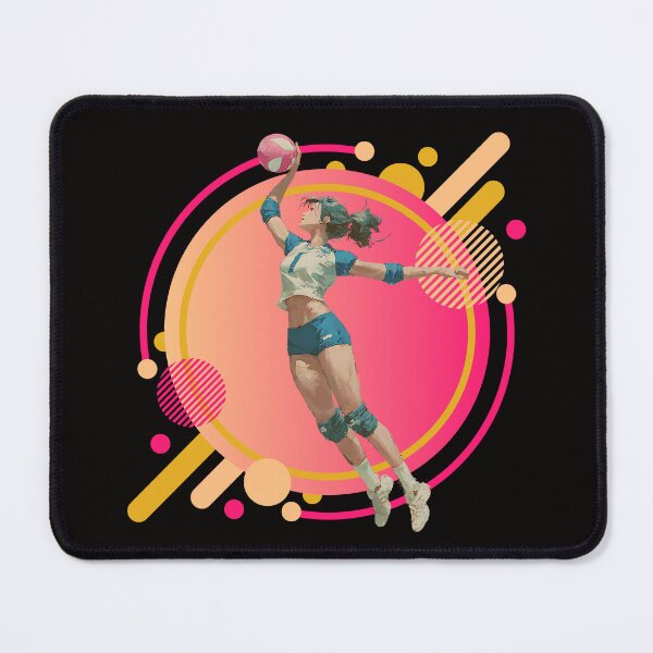 Item preview, Volleyball Attacker Spike Design for Women and Girls designed and sold by daila70.