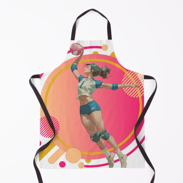 Item preview, Volleyball Attacker Spike Design for Women and Girls designed and sold by daila70.