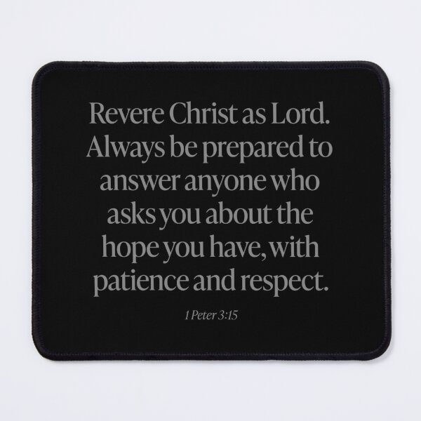 Item preview, 1 Peter 3:15 v.8 designed and sold by x1brett.