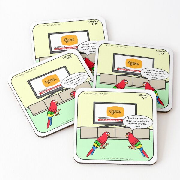 Item preview, Parrot cracker barrel designed and sold by CartoonistSheri.