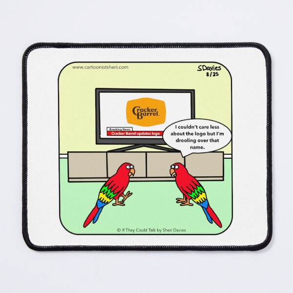 Item preview, Parrot cracker barrel designed and sold by CartoonistSheri.