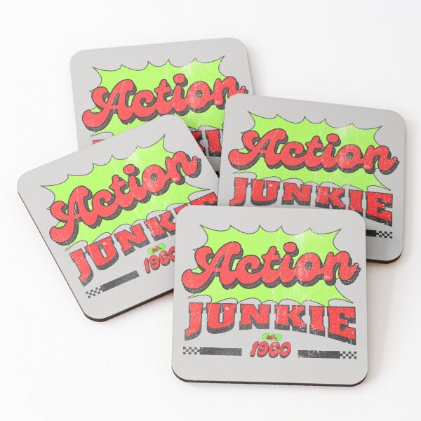Item preview, Action Junkie Club designed and sold by Blissblegum.