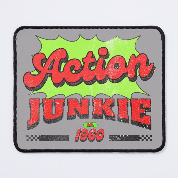 Item preview, Action Junkie Club designed and sold by Blissblegum.