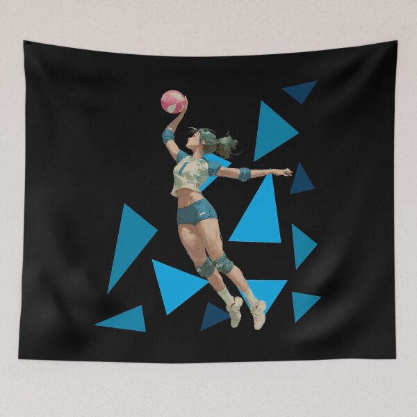 Item preview, Volleyball Attacker Spike Design for Women and Girls designed and sold by daila70.