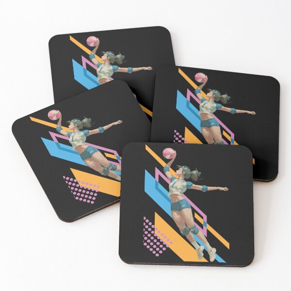 Item preview, Volleyball Attacker Spike Design for Women and Girls designed and sold by daila70.