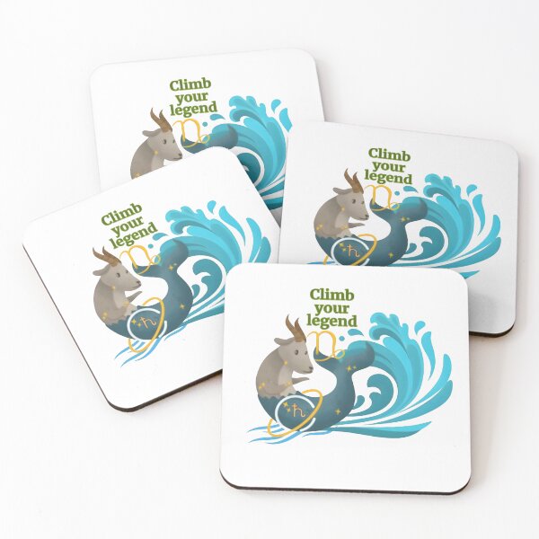 Item preview, "Climb Your Legend"-Capricorn Style: Ambition Never Looked So Good. designed and sold by PixelInfinite.