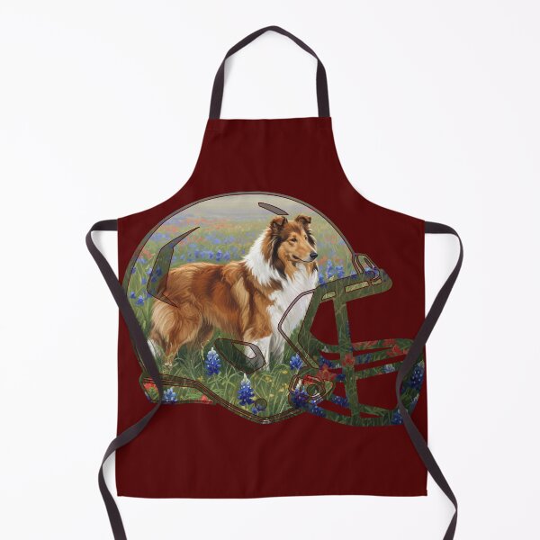 Item preview, Rough Collie Painting Football Helmet designed and sold by Douglas-Depot.