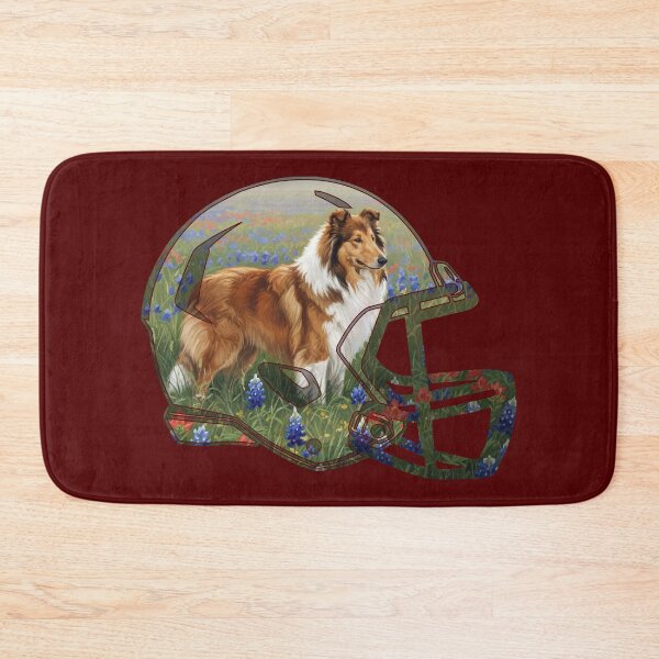 Item preview, Rough Collie Painting Football Helmet designed and sold by Douglas-Depot.